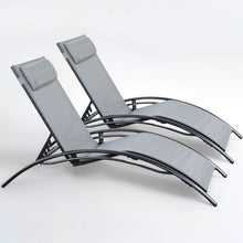 Load image into Gallery viewer, Pair of Bali Sun Loungers - Set of 2