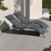 Load image into Gallery viewer, Pair of Bali Sun Loungers - Set of 2