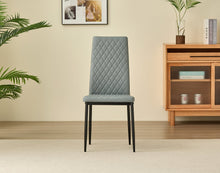 Load image into Gallery viewer, Seattle Dining Table with 4 Emily Leather Chairs