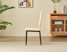 Load image into Gallery viewer, Seattle Dining Table with 4 Emily Leather Chairs