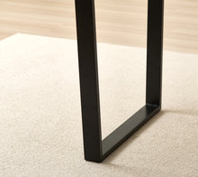 Load image into Gallery viewer, Colorado Oak Dining Table with Industrial Black Legs