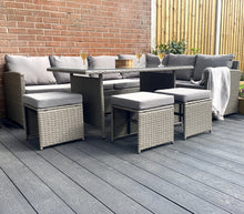Load image into Gallery viewer, The Knutsford 9 Seat Corner Rattan Dining Set