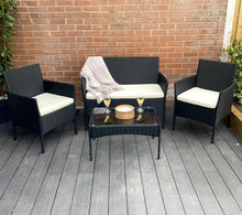 Load image into Gallery viewer, Amazon 4 Piece Garden Rattan Set