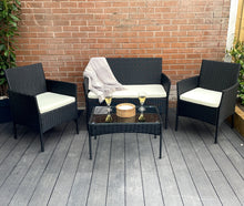 Load image into Gallery viewer, Amazon 4 Piece Garden Rattan Set