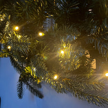 Load image into Gallery viewer, 60cm Premium Mixed branch prelit Green Wreath - with timer