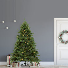 Load image into Gallery viewer, Richmond Fir Winter Pre-Lit Artificial Christmas Tree