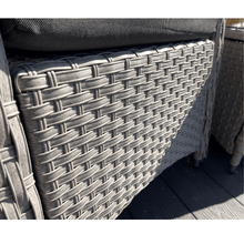 Load image into Gallery viewer, Leigh Wicker Rattan Natural Bistro Set with outdoor cushion