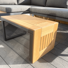 Load image into Gallery viewer, Belmont Metal and Contemporary Poly-Wood Sectional Corner Garden Set