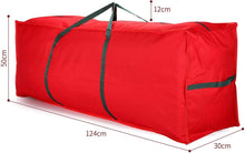 Load image into Gallery viewer, Christmas Xmas Tree Decoration Zip Up Sack Fabric Storage Bag