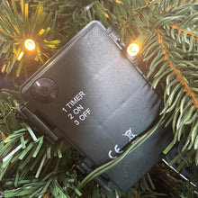 Load image into Gallery viewer, 60cm Premium Mixed branch prelit Green Wreath - with timer