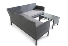Load image into Gallery viewer, The Lakewood Grey Corner Rattan Set - 5 Seat