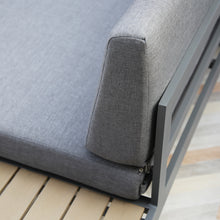 Load image into Gallery viewer, Positano 5 seat outdoor aluminium sofa set with coffee table