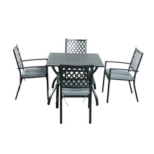 Load image into Gallery viewer, 4 Seat Dining Set with 3 Chair Designs
