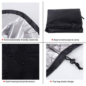 Premium Guard Outdoor Hanging Chair Cover - Large/Black