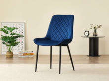 Load image into Gallery viewer, Seattle Dining Table with 4 Amelia Velvet Chairs
