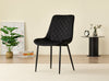 Amelia Velvet Comfort Dining Chairs - Set of 2