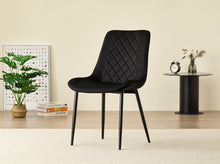 Load image into Gallery viewer, Seattle Dining Table with 4 Amelia Velvet Chairs
