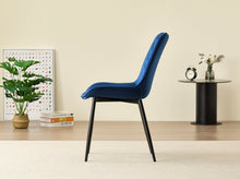 Load image into Gallery viewer, Seattle Dining Table with 4 Amelia Velvet Chairs
