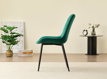 Load image into Gallery viewer, Seattle Dining Table with 4 Amelia Velvet Chairs
