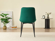 Load image into Gallery viewer, Seattle Dining Table with 4 Amelia Velvet Chairs
