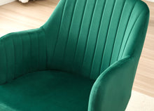 Load image into Gallery viewer, Miami Dining Table with 4 Charlotte Velvet Chairs

