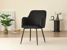 Load image into Gallery viewer, Miami Dining Table with 4 Charlotte Velvet Chairs
