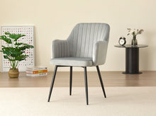 Load image into Gallery viewer, Miami Dining Table with 4 Charlotte Velvet Chairs
