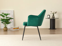 Load image into Gallery viewer, Miami Dining Table with 4 Charlotte Velvet Chairs
