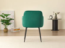 Load image into Gallery viewer, Miami Dining Table with 4 Charlotte Velvet Chairs
