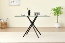 Load image into Gallery viewer, Miami Dining Table with 4 Charlotte Velvet Chairs
