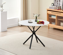 Load image into Gallery viewer, Seattle Dining Table with 4 Amelia Velvet Chairs
