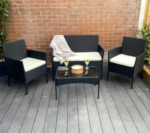 Amazon 4 Piece Garden Rattan Set