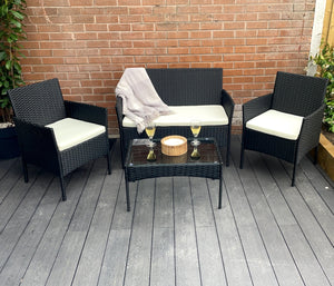 Amazon 4 Piece Garden Rattan Set
