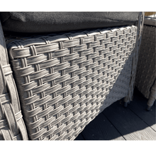 Load image into Gallery viewer, Leigh Wicker Rattan Natural Bistro Set with outdoor cushion
