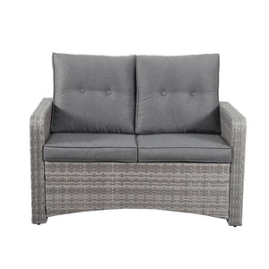 The Leigh 4 Seat Rattan Sofa Lounge Set