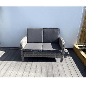 Dorchester 6-Piece Rattan Wicker Relaxed Garden Dining Set