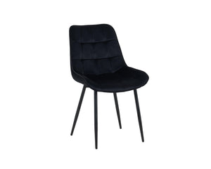 Erica Plush Velvet Comfort Dining Chairs - Set of 4