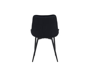 Erica Plush Velvet Comfort Dining Chairs - Set of 4