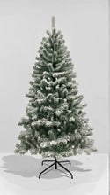 Load image into Gallery viewer, 6FT Premium Snow Filled Grand Fir Full Artificial Christmas Tree 1000 Branch Tips
