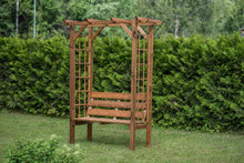 Load image into Gallery viewer, Garden Arbour Pergola Garden Two Seat Bench
