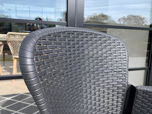 Load image into Gallery viewer, Folia Rattan effect 2 seat bistro set
