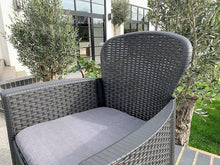 Load image into Gallery viewer, Folia Rattan effect 2 seat bistro set
