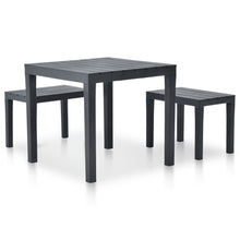 Load image into Gallery viewer, The Timor 2 Seat Dining Set including bench seating
