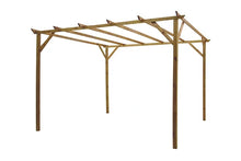Load image into Gallery viewer, Wood Garden Pergola 2 Sizes Available
